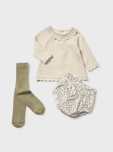 Mayoral Conjunto Short y Leotardos 15-02256-032 Aceituna [1]