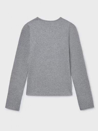 Mayoral Camiseta M/L Canale Cut Out 15-07022-013 Acero Vig [1]
