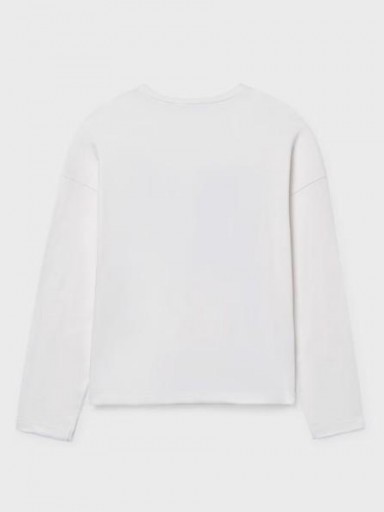 Mayoral Camiseta M/L Grafica 15-07023-018 Nata [1]