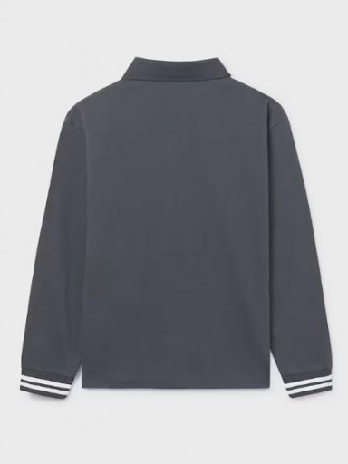Mayoral Polo M/L Contrastes 15-07101-060 Sombra [1]