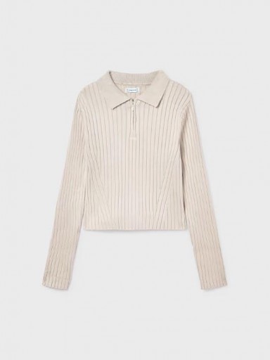 Mayoral Polo M/L Tricot 15-07195-049 Sesamo vig [1]
