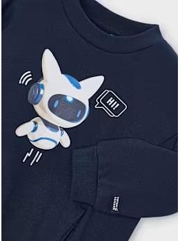 Mayoral Pullover Print 16-04454-053 Azul [2]
