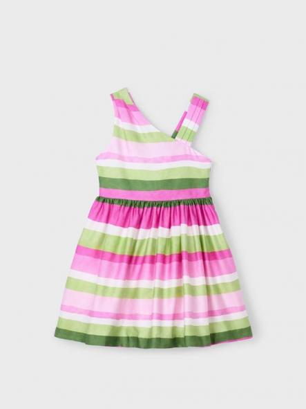 Mayoral Vestido Rayas  25-03920-058 Orquidea [1]
