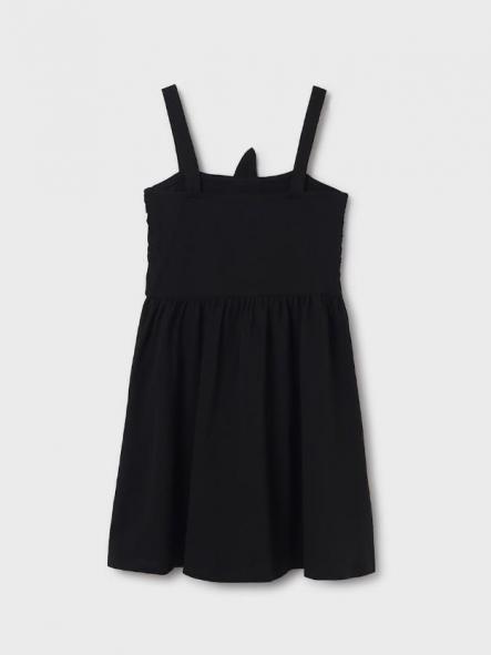 Mayoral Vestido Punto Flor 25-06984-068 Negro [1]