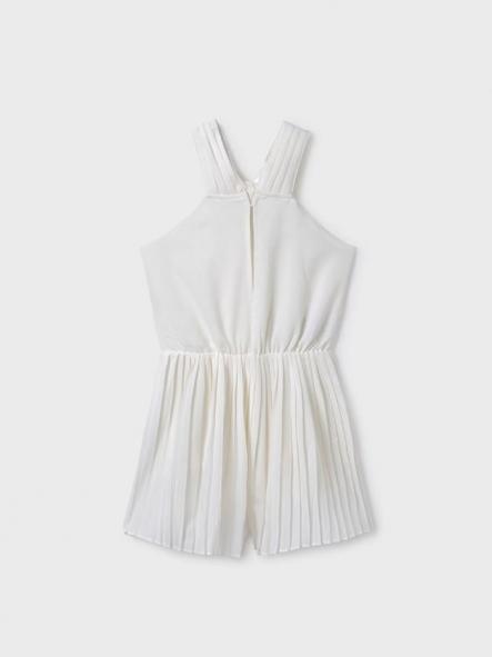 Mayoral Mono Corto Crepe Plisado 25-06863-040 Crudo [1]