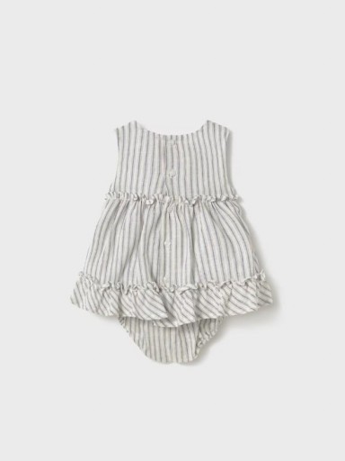 Mayoral Vestido con cubre pañal 25-01844-011 Natural [1]