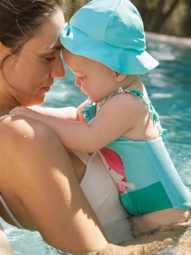 Mayoral Bañador con Gorro Proteccion solar 40+  25-01764-093 Sirena [1]