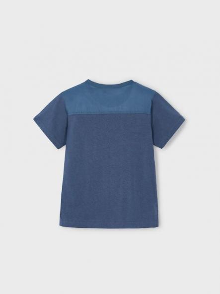 Mayoral Camiseta m/c Cuello Panadero 25-03033-031 Midnignt [1]