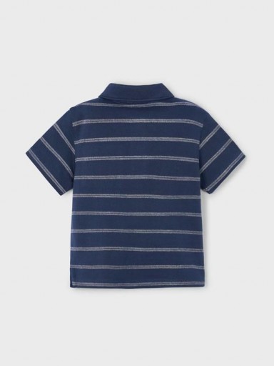 Mayoral Polo bolsillo rayas niño 25-03107-065 Midnight [1]
