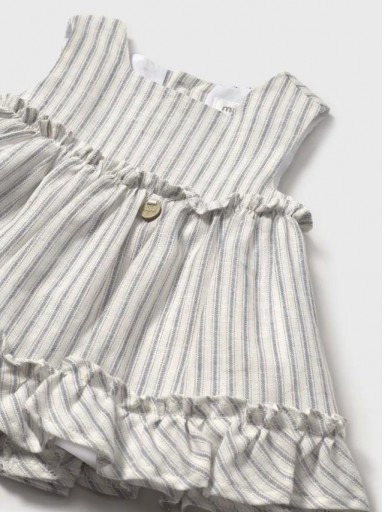 Mayoral Vestido con cubre pañal 25-01844-011 Natural [2]