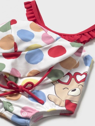 Mayoral Bañador con Gorro Proteccion solar 40+  25-01764-093 Rojo [2]