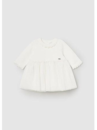 Mayoral Vestido tricot 15-02806-080 Crudo [1]