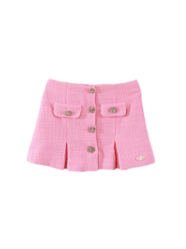 Miranda Conjunto Infantil Chaqueta Rosa Botones Vistos lazada y falda  "Artemisa" 036/0227/CHF [2]