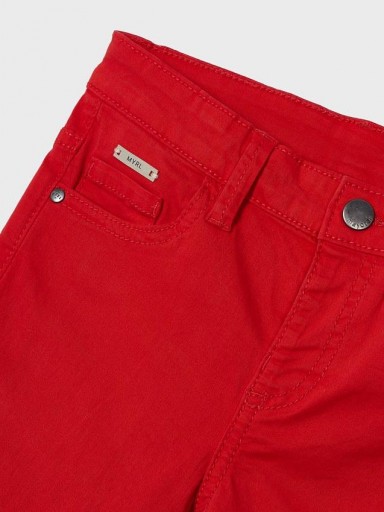 Mayoral pantalón slim fit 23-00509-021 Rojo [2]