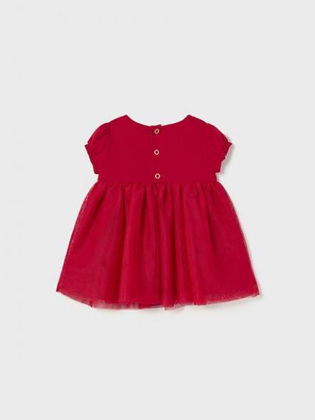 Mayoral vestido combinado tul 23-01802-093 Rojo [1]