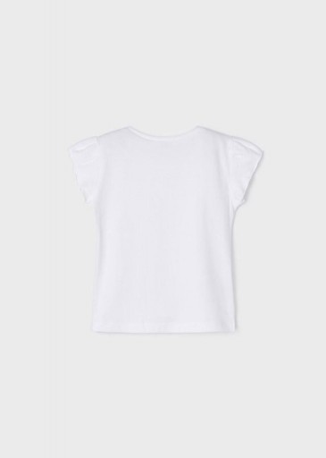 Mayoral camiseta M/C en algodón arco iris 23-03062-014 Blanco [2]