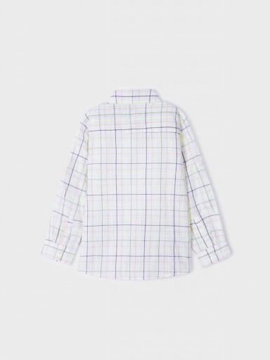 Mayoral camisa M/L estampada algodón sostenible 23-03169-055 Croma [3]