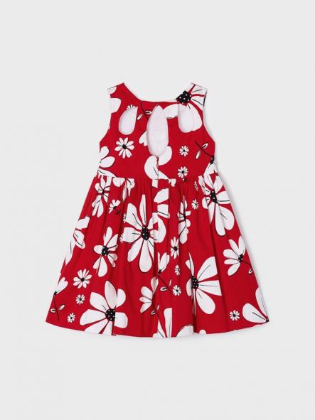 Mayoral vestido estampado de algodón 23-03917-080 Rojo [2]