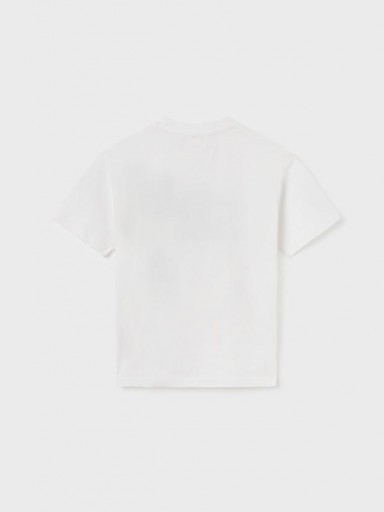 Mayoral camiseta serigrafiada delantero 23-06068-025 Blanco [4]