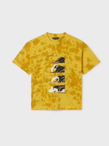Mayoral camiseta M/C tie dye 23-06087-066 Banana [1]