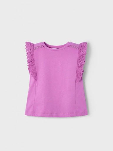 Mayoral Camiseta m/c Crochet 25-03010-076 Orquidea