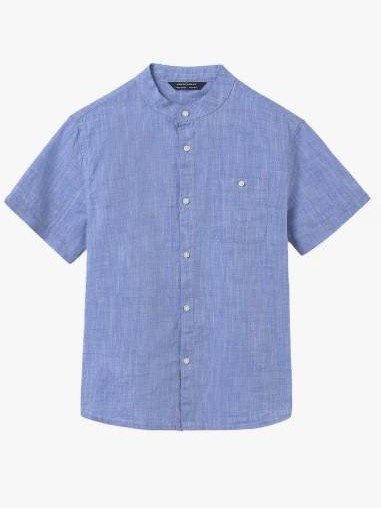 Mayoral Camisa m/c Cuello Mao 25-06137-042 Azul
