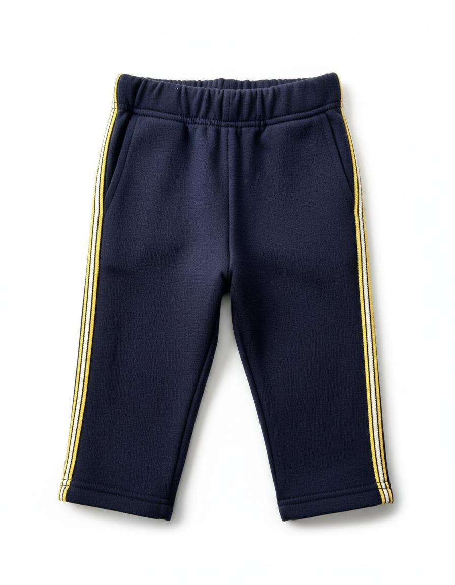 Nekenia Pantalón Bebé Sport Marino Raya Amarillo