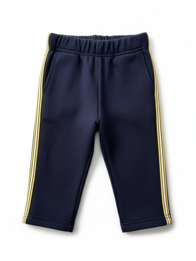 Nekenia Pantalón Bebé Sport Marino Raya Amarillo