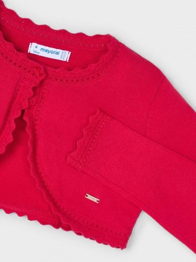 Mayoral Bolero Tricot Basico 25-00320-090 Rojo [2]