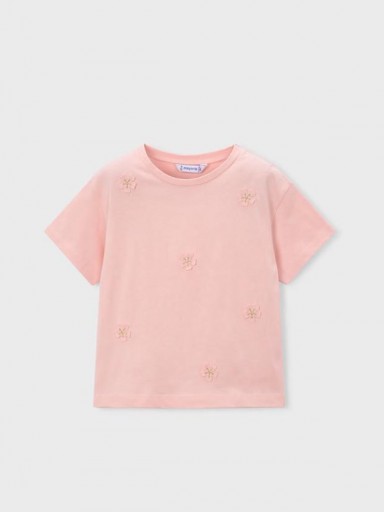 Mayoral Camiseta m/c  Aplique 26-03013-012 Blossom [0]