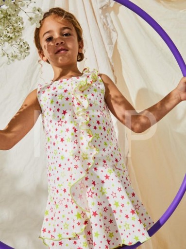 Nekenia Vestido Infantil Estampado Estrellas 23VV38 [0]