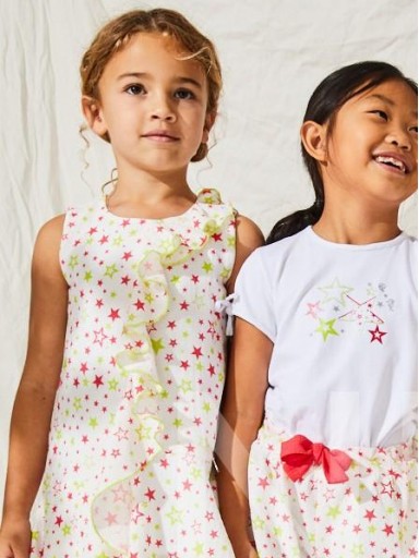 Nekenia Vestido Infantil Estampado Estrellas 23VV38 [1]