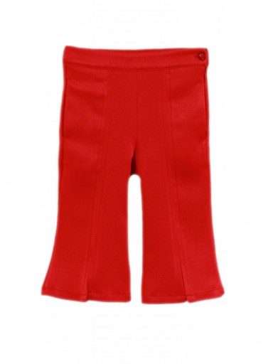 Miranda Conjunto Infantil Rojo Blusa Lazada Escote Espalda Pantalón Vestir Niña 035/0242/23 [3]