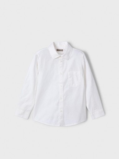 Mayoral Camisa m/l Basica 25-00140-034 Blanco [1]