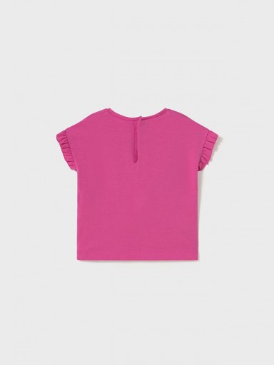 Mayoral Camiseta m/c Grafica 25-01048-068 Fucsia [1]