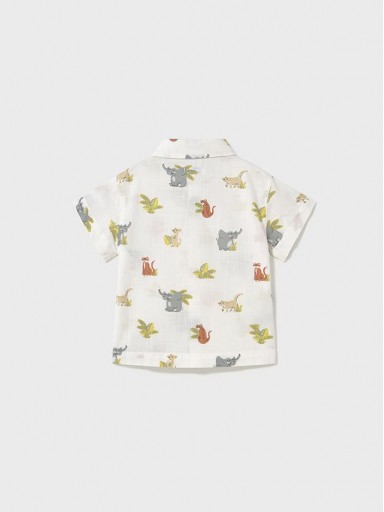 Mayoral Camisa m/c Estampada 25-01112-076 Animalitos [1]