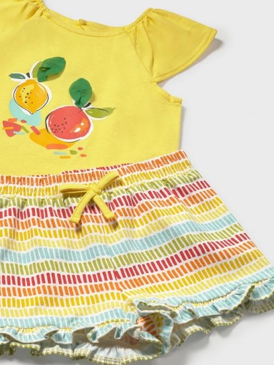 Mayoral Conjunto Short Estampado 25-01233-090 Amarillo [2]