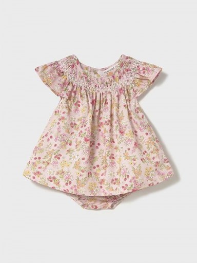 Mayoral Vestido Estampado 25-01867-095 Rosa Baby