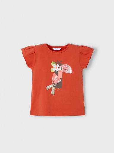 Mayoral Camiseta m/c 25-03015-039 Paprika