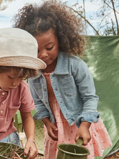 Mayoral Cazadora Vaquera 25-03408-024 Bleach [0]