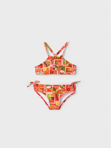 Mayoral Bikini Volantes 25-03715-080 Mandarina