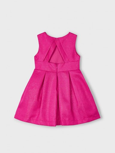 Mayoral Vestido Estructura Brillo 25-03919-052 Magenta [4]