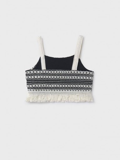 Mayoral Top Crochet 25-06040-030 Negro [1]