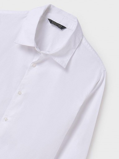 Mayoral Camisa m/l Vestir 25-06140-078 Blanco [4]