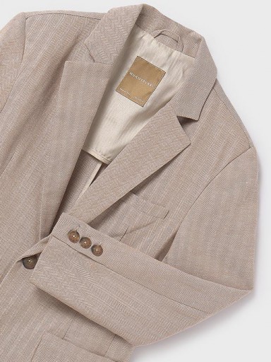 Mayoral Chaqueta Natural Suiting 25-06485-071 Camel [3]