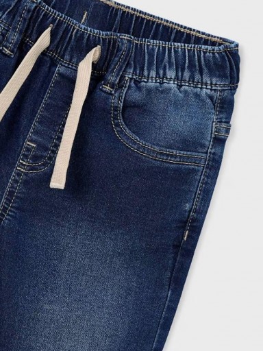 Mayoral Pantalón Soft Denim Jogger 15-04566-091 Oscuro [2]