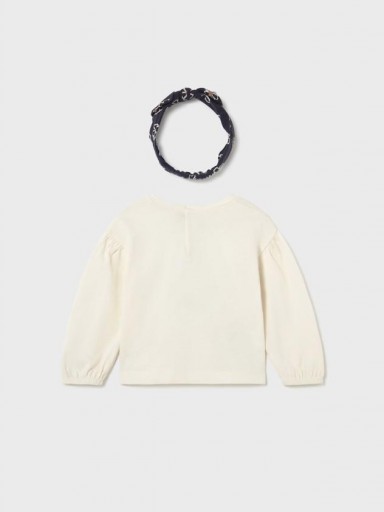Mayoral Camiseta M/L Con Diadema 15-02078-026 Mac.marino [2]