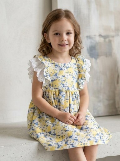 Nekenia Vestido Infantil Floral 222VV20