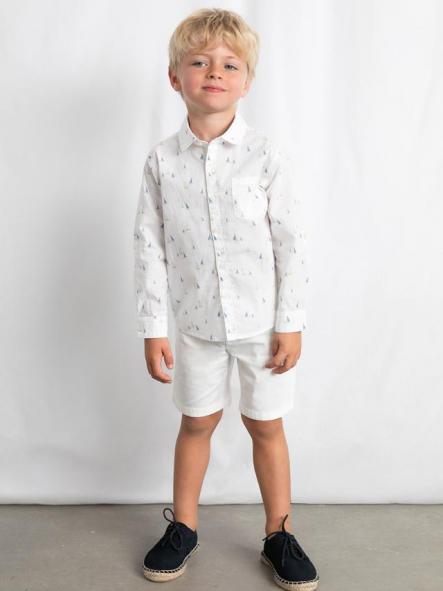 Mayoral Bermuda Sarga 5b Basica 26-00204-044 Blanco [1]