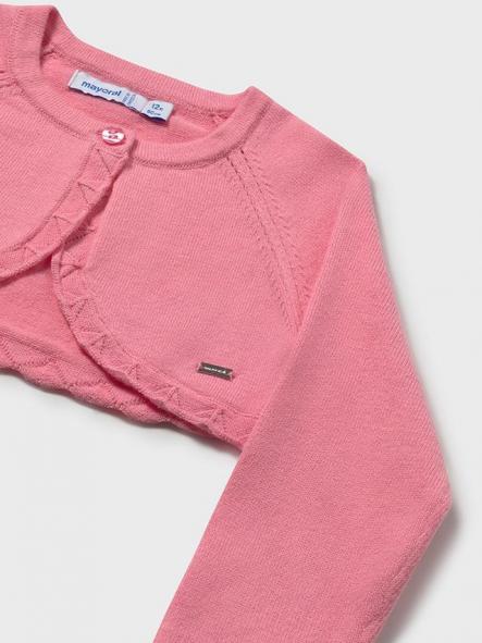 Mayoral Bolero Tricot Basico 26-00306-082 Geranio [2]